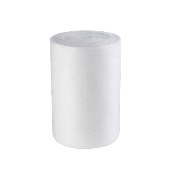 Microfiber Wipe Tub Round White Plastic Each