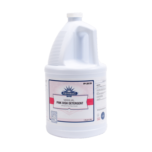 Performance Plus Pink Dish Detergent Manual 4/1gal
