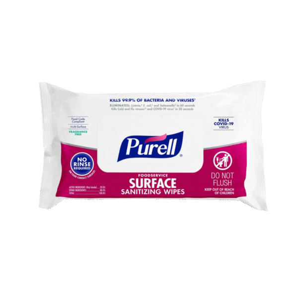 Purell Food Service Surface Sanitizing Wipe Packs