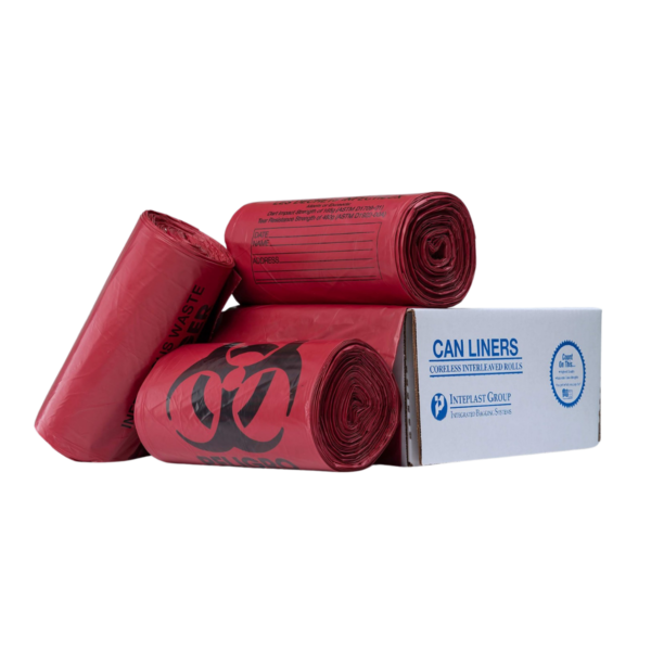 Can Liners 40x48 RED 16 MIC